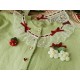 Yolanda Cranberry And Four-Leaf Clover Cardigan Skirt JSK and OP(Reservation/3 Colours/Full Payment Without Shipping)